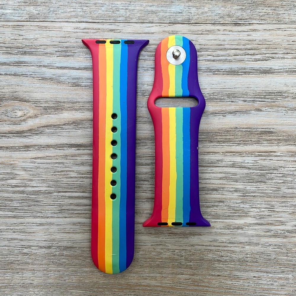 Apple Watch band, 2020 pride rainbow